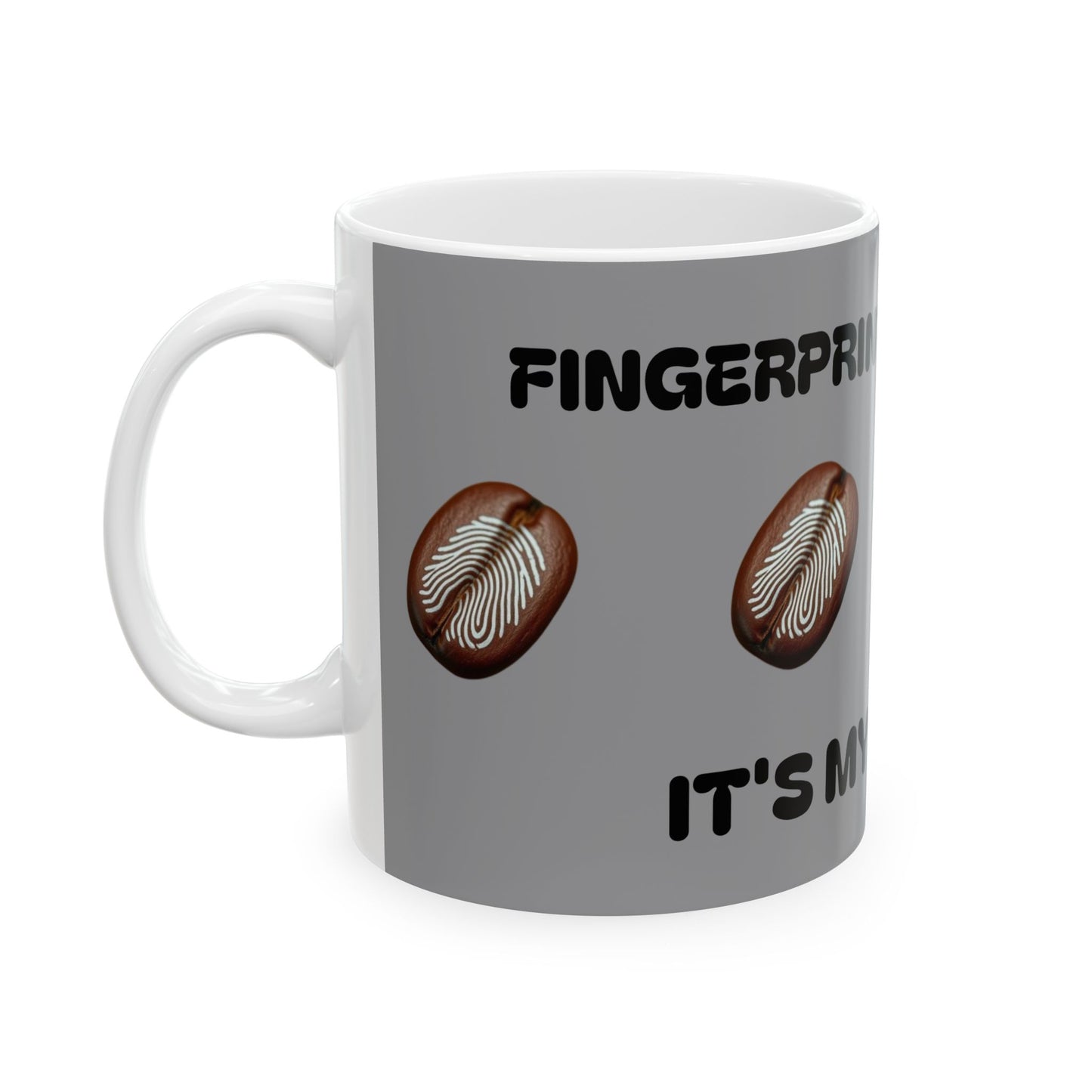 Fingerprits Don't Lie Fingerprints Ceramic Mug, (11oz, 15oz)