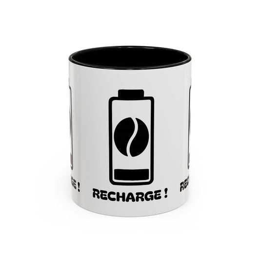Recharge ! Accent Coffee Mug (11, 15oz)