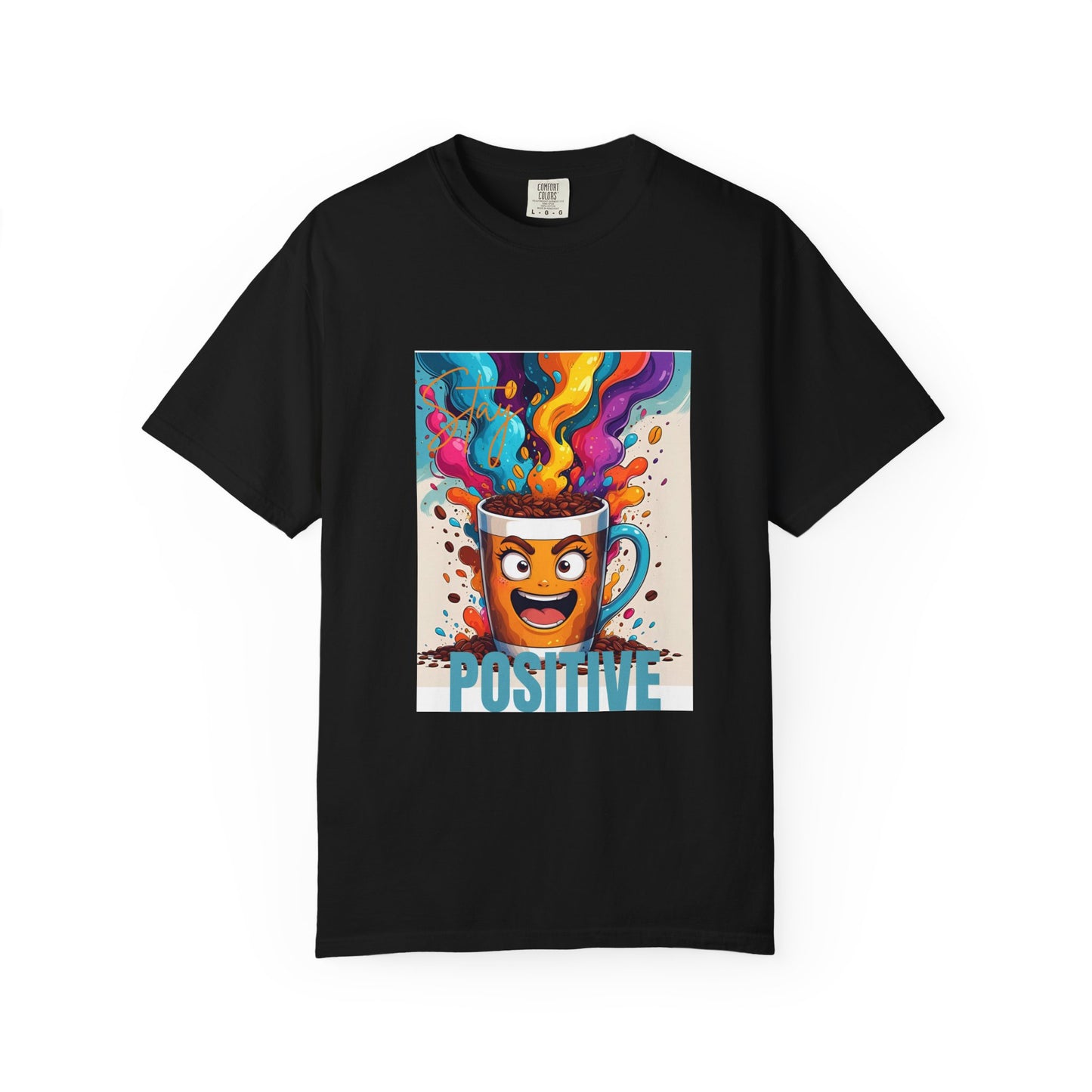 Positive Unisex Garment-Dyed T-shirt